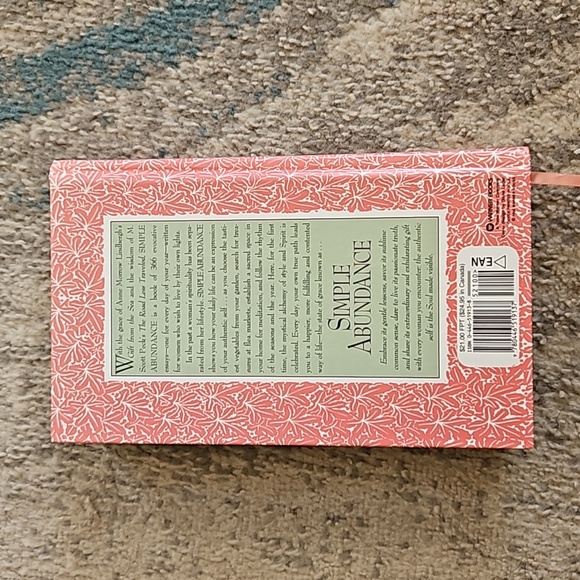 1/$7 or 2/$10 "Simple Abundance" Daybook of Comfort... by Sarah Ban Breathnach - Picture 2 of 6